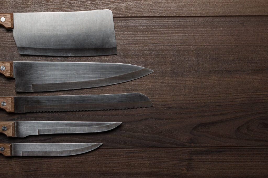 uso de cuchillos y tablas